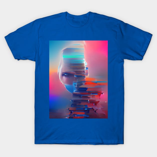 abstraction art T-Shirt by vlada antsi